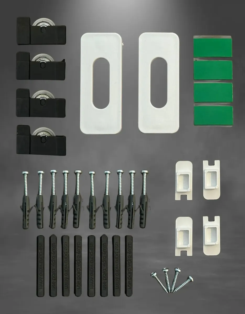 Kit de acessórios para pia e vitrine branco