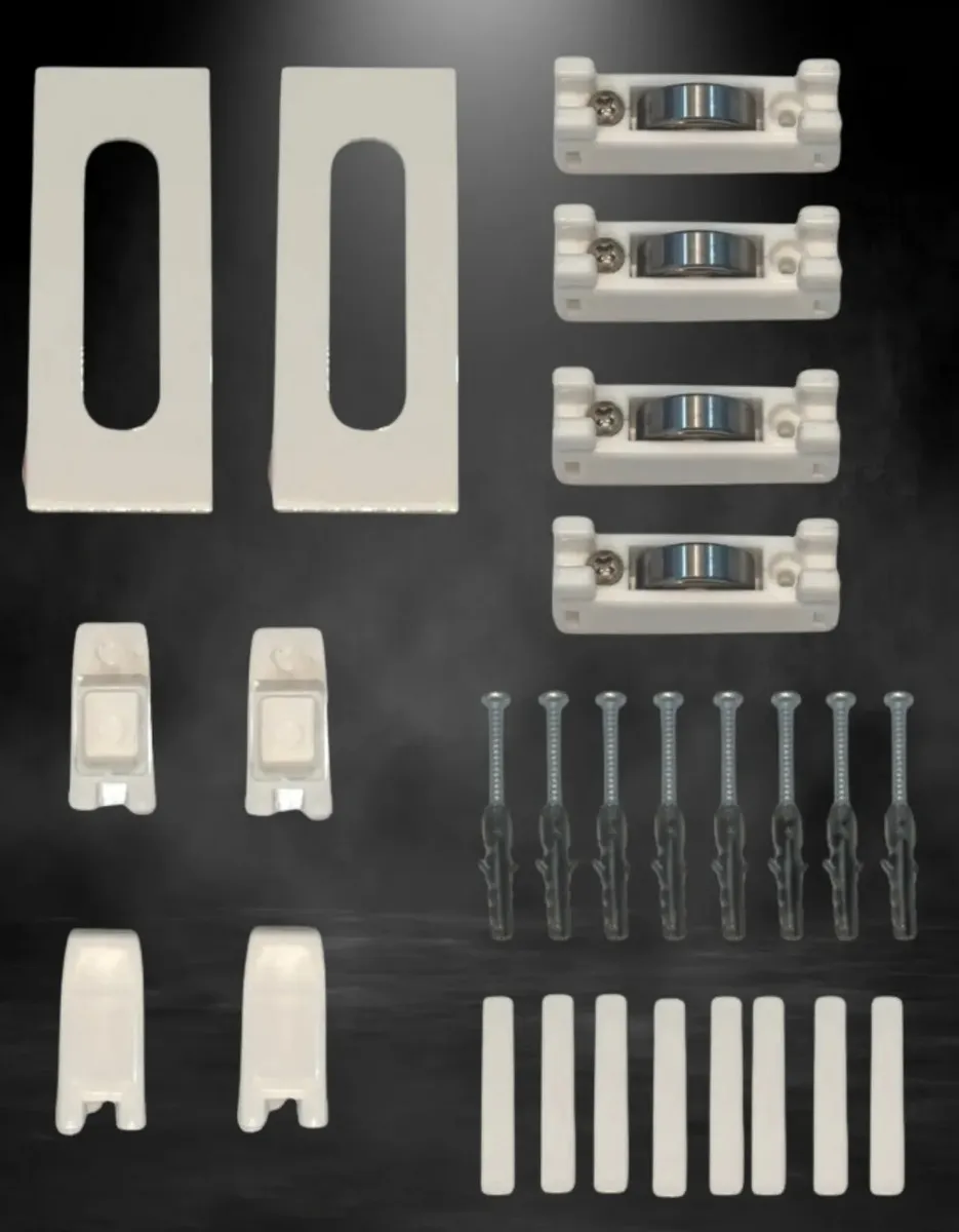 Kit de acessórios para pia e vitrine branco
